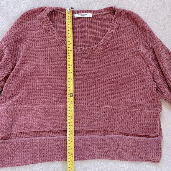 Project Social super soft, oversized, cropped front Sweater, XS - Picture 4 of 7
